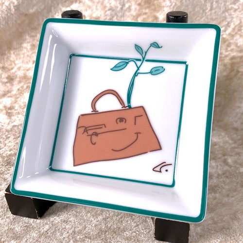 Hermes paris ashtray porcelain - paris,