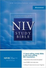 NIV Study Bible Leather