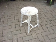 small wooden stool driftwood