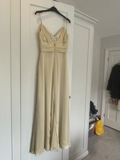 Pale Gold Bridesmaid Dress/