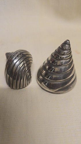 Vintage silver plated shell - vintage,