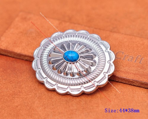 Bling silver flower - 6x,