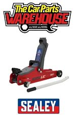 Sealey 1020LE 2 Tonne Low Entry Short Chassis Red Trolley Jack