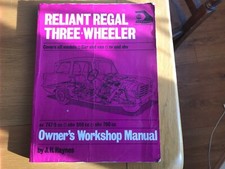 Reliant regal three wheeler - reliant,