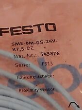 FESTO REED SWITCH SME-8M-DS-24V-K7,5-CE IDENT 543876 UNUSED BAGGED PRODUCT