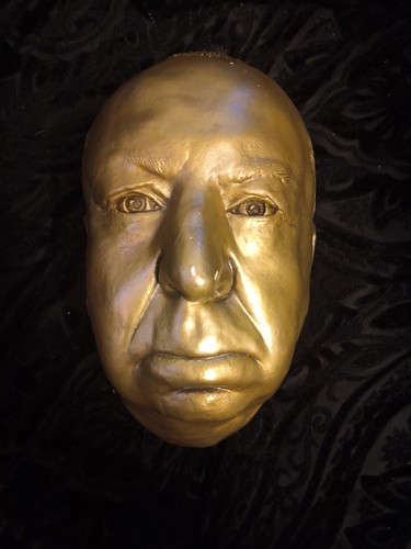 Alfred hitchcock lifemask - alfred,
