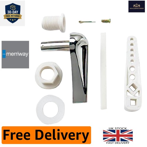 Chrome plated low level - low, wc