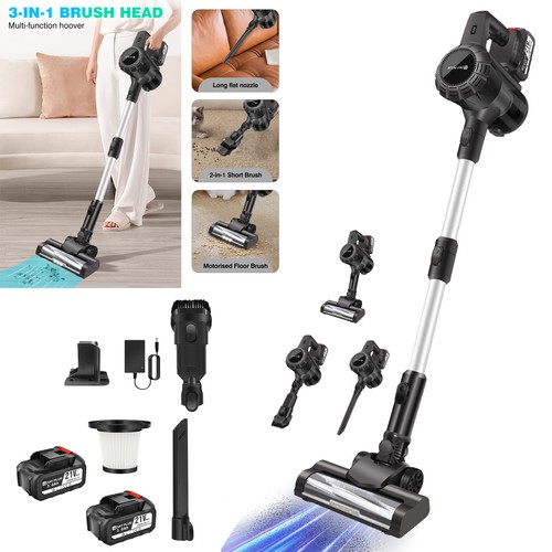 Cordless vacuum cleaner - cordless, 6000w