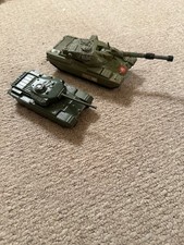Dinky Toys Centurion And Chieftain Tank Lot