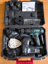 Parkside PKGA 20-Li C2 Combination Multifunction Drill Set