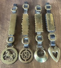 4 x Antique Solid Brass