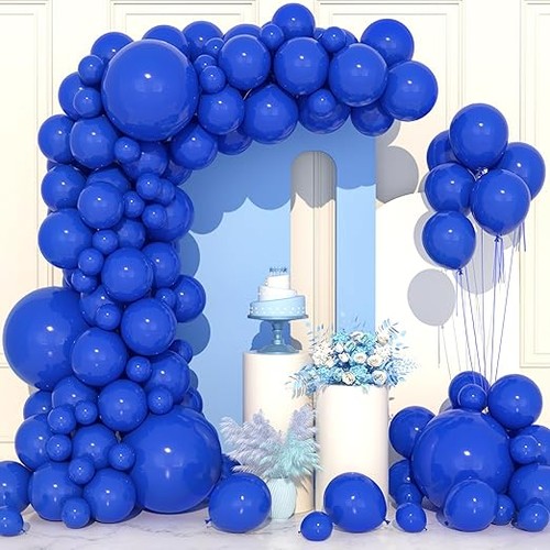 Royal blue balloon garland - royal,