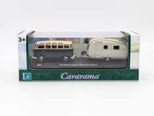 Cararama 1/72 Volkswagen Bus Samba With Caravan - MIB