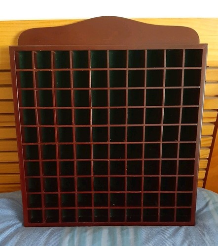 Vintage wooden thimble wall - wooden,