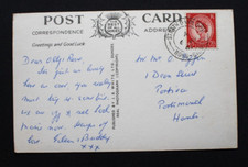 Strath Gairloch, Ross-shire, Scotland 1961 postmark on a Loch postcard