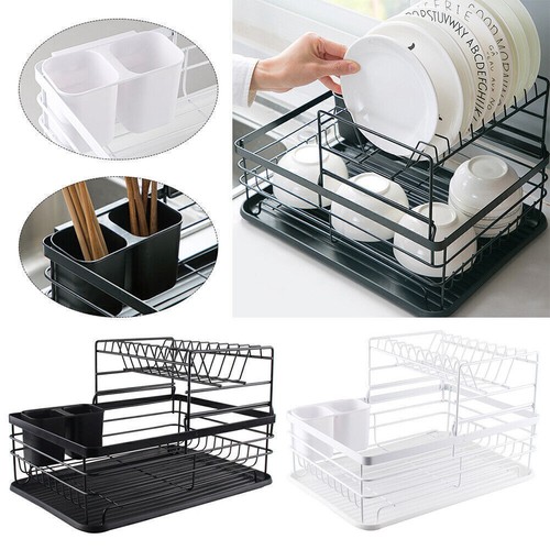Tier dish drainer - dish, w/