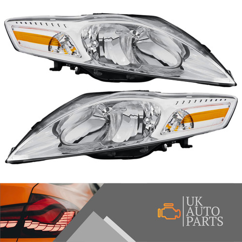 Mondeo headlights pair mk4 - headlights,