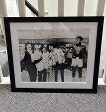 Hand signed Muhammad Ali