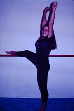 No Date Woman Stretching