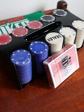 Excalibur WSOP Texas Hold’em Poker Kit – Chips & Cards Sealed