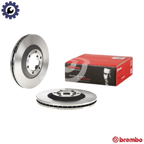 Brake disc b267 10 - disc, for