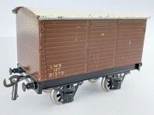 O Gauge BASSETTE LOWKE  L.M.S. 12 Ton Goods Van / Wagon  91375