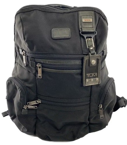 Tumi backpack black nylon - tumi, men