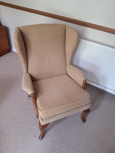 Wing back chair previous - wing, been