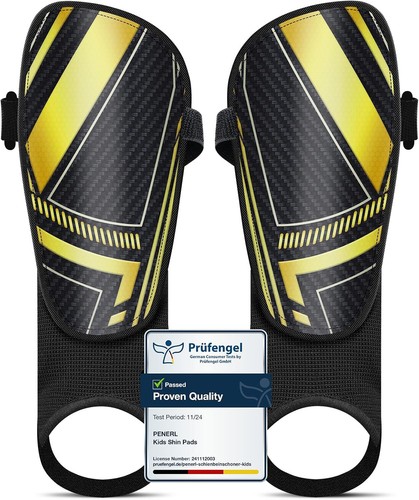 Kids football shin guards - football, with