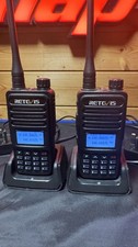 Retevis RT85 Kit of x2 Dual Band handheld Radio