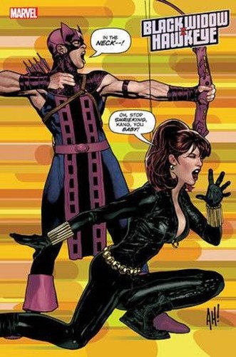 Black widow and hawkeye - and,
