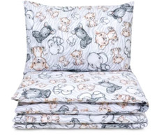 4 pc BEDDING SET COT/COT BED