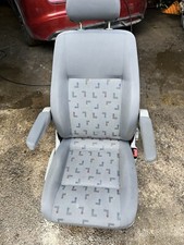 VW TRANSPORTER CARAVELLE MULTIVAN T5 T6 FRONT DRIVER SEAT INC ARMESTS