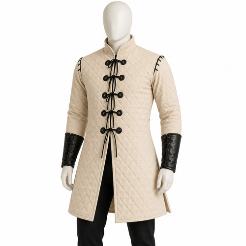 Medieval quilted gambeson - quilted, coat