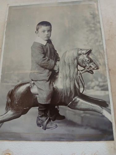Child rocking horse - , a