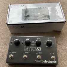 TC Ditto X4 Dual Looper - The