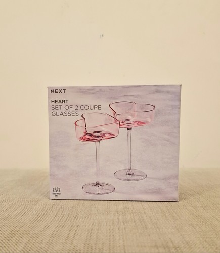 Coupe glass next set pink - glass-next, of