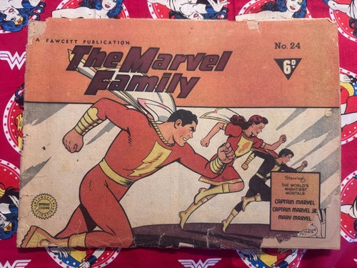 1948 fawcett marvel family 25 - marvel, #25