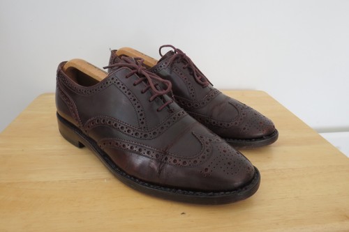 Loake burgundy oxford shoes - oxford,