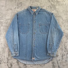 Levi's Denim Shirt Blue Men's