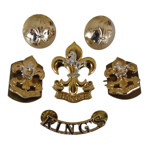 Kings regiment cap collar - kings,