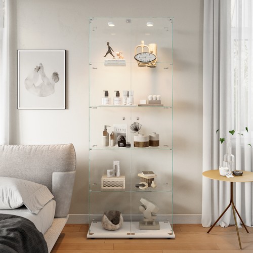 Display cabinet with glass - display,
