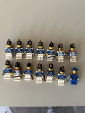 Lego Blue Coats Soldier Lot