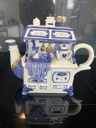 Aga oven ceramic teapot - oven,