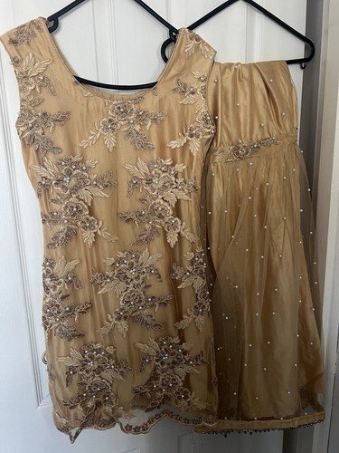 Elegant sharara pearl work - elegant,