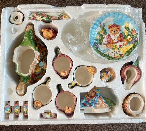 Childrens teddy bear - tea, set