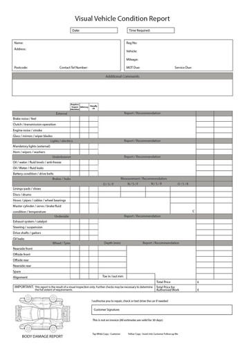 Vehicle inspection - , a4