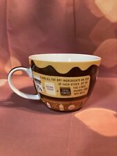 GINGER FOX JUMBO CHOCOLATE PEANUT BUTTER CUPCAKE MUG VGC