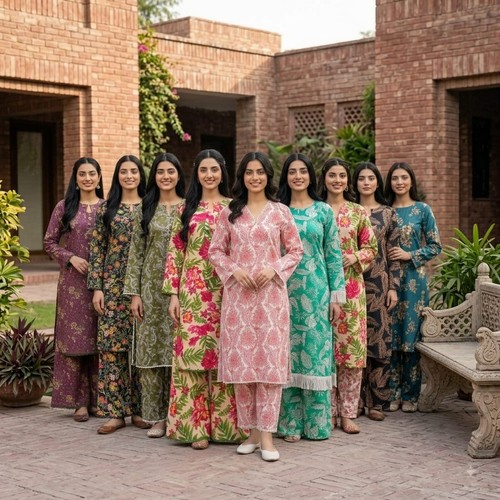 Women pakistani cord set - cord,