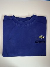 Men’s Vintage Chemise Lacoste Crew Neck Jumper XL Size 6 Blue